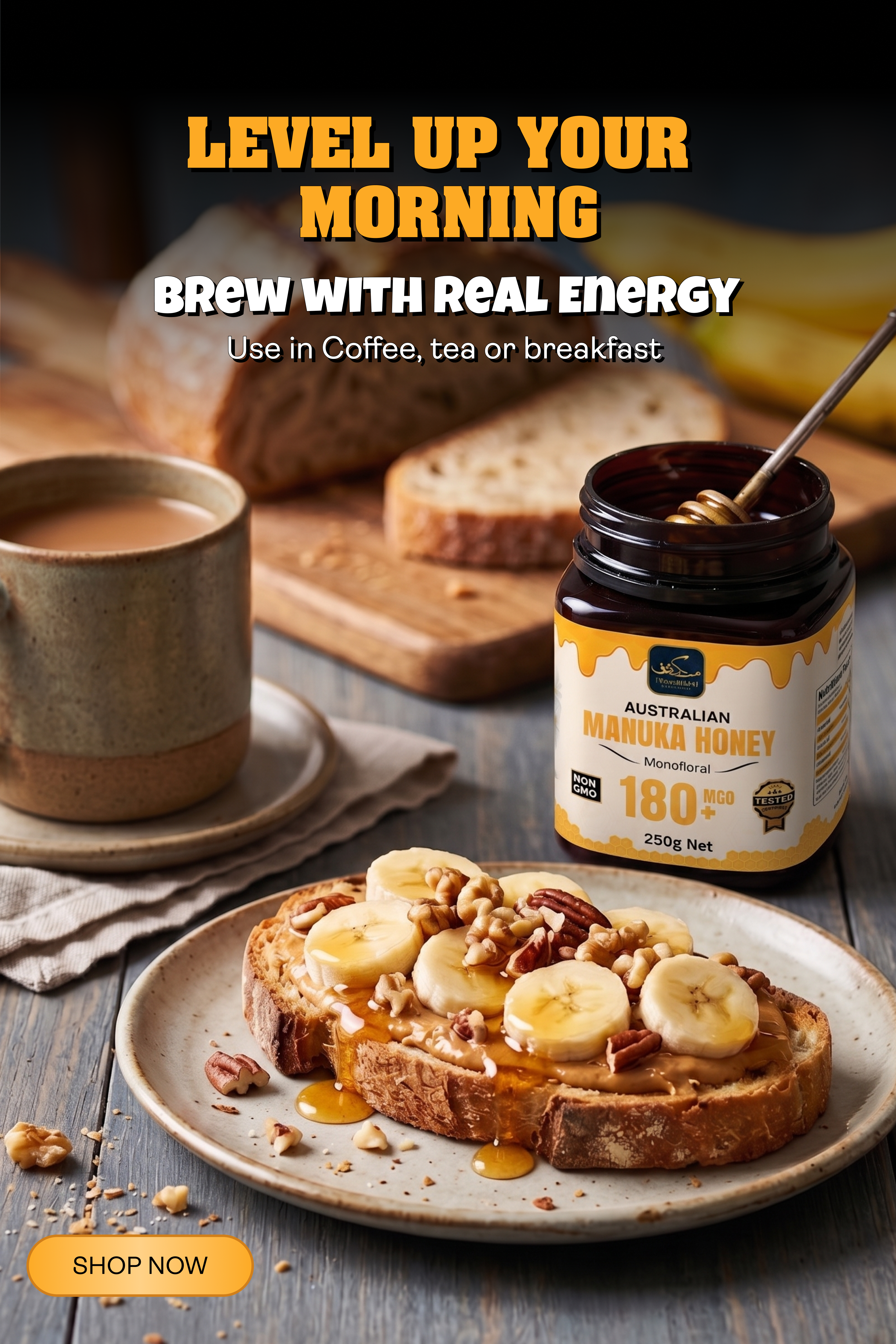 Manuka Honey MGO 100+ 250g