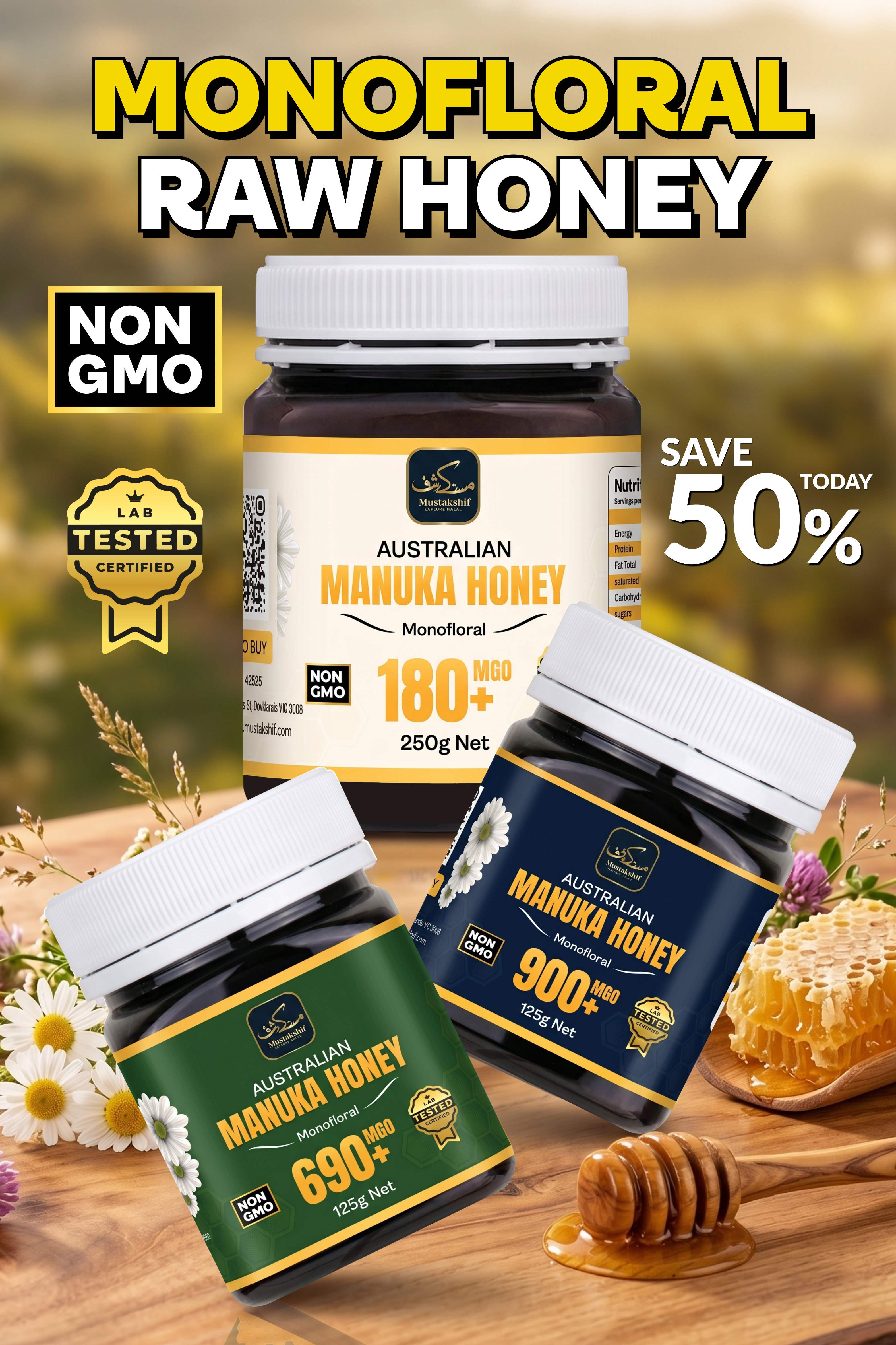 Manuka Honey MGO 100+ 250g